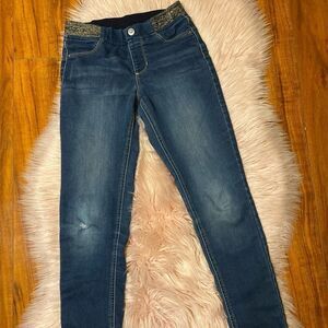 NWOT- Girls Vintage Jordache dark wash jegging jeans